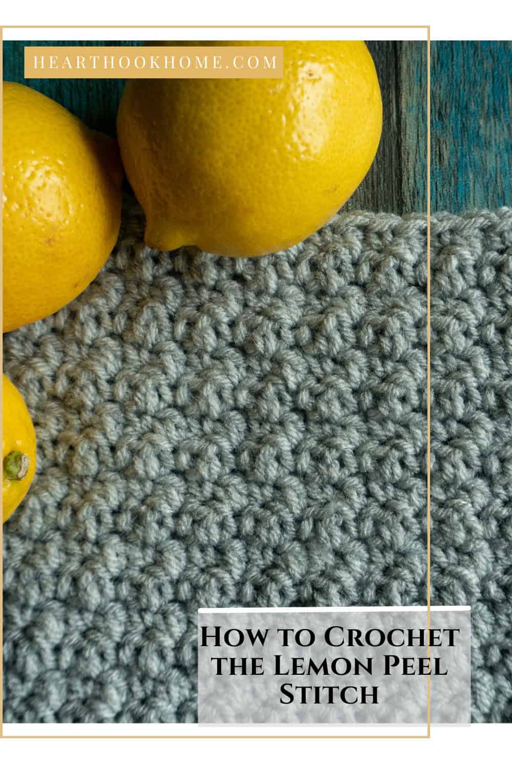 How to Crochet the Lemon Peel Stitch