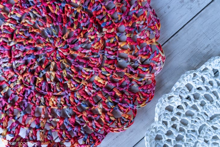 outdoor table mat crochet pattern