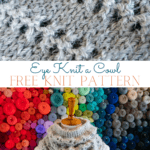 beginner knit cowl pattern