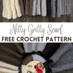 Nitty Gritty Scarf crochet pattern