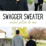 how to crochet a sweater for men