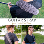 Guitar strap crochet pattern