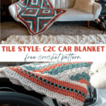 car blanket free crochet pattern
