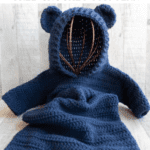 Bear Baby Sleeper free crochet pattern