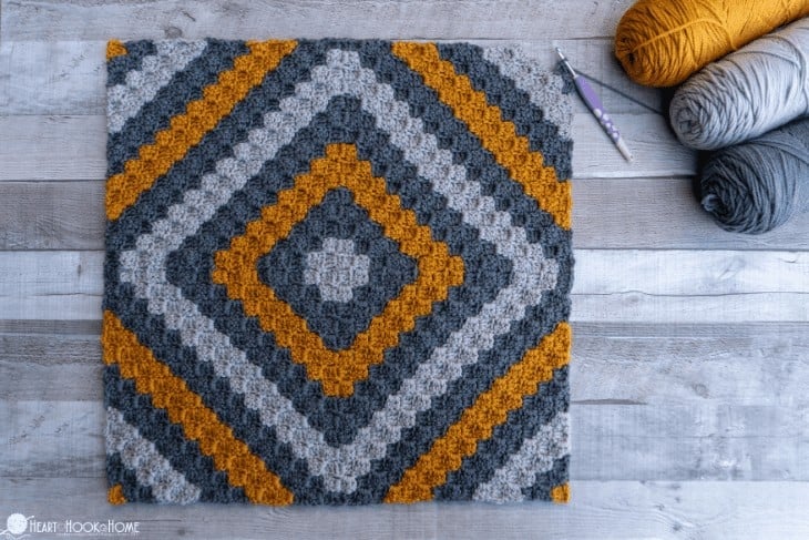 Almost completed tile of the Behemoth Blanket