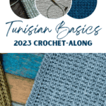 Tunisian Basics 2023 Crochet -Along banner