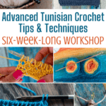 Advanced Tunisian Crochet Tips and Techniques 6 week-long workshop