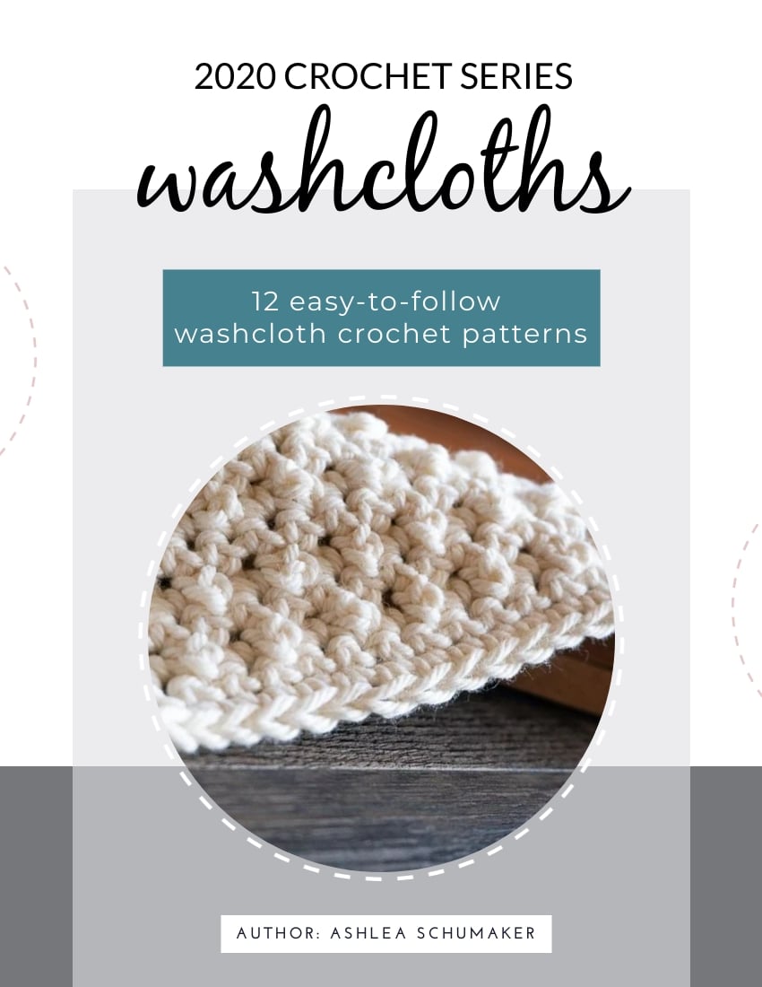 Cover of the Washcloths E-Book.
