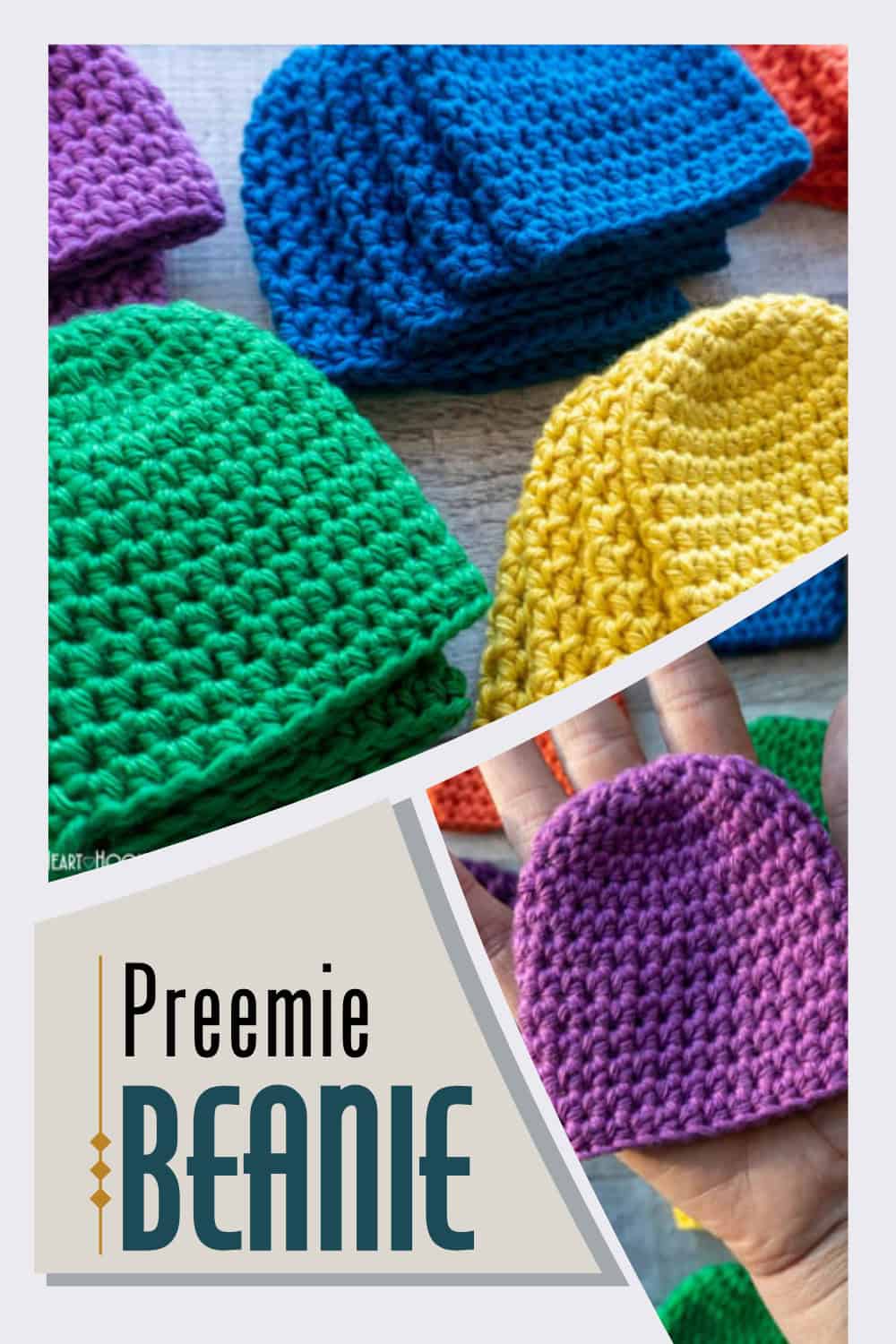 Beanie Hat for Preemie Babies Free Crochet Pattern