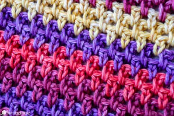 Step-by-Step Counterpane Crochet Stitch Tutorial - Heart Hook Home