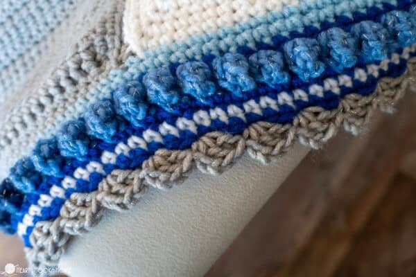 Holiday Sparkle Stitch Mix Blanket - Image 3