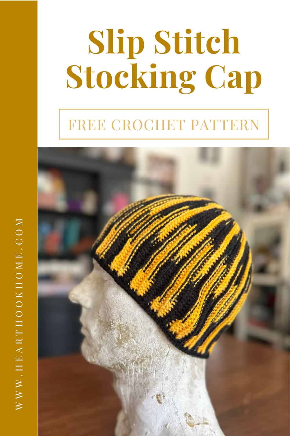 Slip Stitch Stocking Cap Pattern - Heart Hook Home