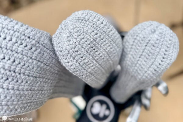 Golf Club Cover Crochet Pattern in Three Sizes - Heart Hook Home