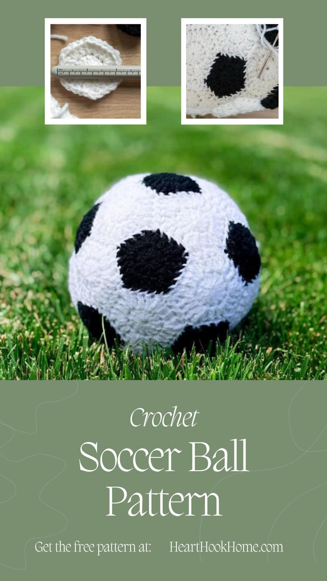 Crochet Soccer Ball Pattern for Soccer Fans - Heart Hook Home